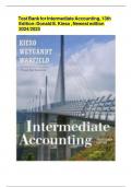 Test Bank For Intermediate Accounting 13th Edition Donald e Kieso&vert;newest edition 2024&sol;2025&period;