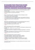 BI 234 Microbiology Test Practice Exams&colon; Accurate & Verified Questions for Guaranteed Pass