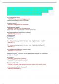 BI 234 Microbiology Lecture Exam&colon; Verified Questions & Answers &vert; New 2024-2025 Version&comma; Graded A