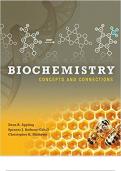 Test Bank For  - Biochemistry&colon; Concepts and Connections - 2024