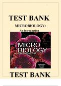 Test  Bank  For Microbiology&colon; An Introduction&comma; 13th Edition Gerard J&period; Tortor- 2024 Update