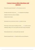 Course Careers Q&A Questions And  Answers