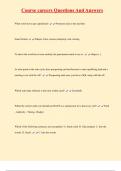 Course careers Questions And Answers