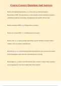 Course Careers Questions And Answers