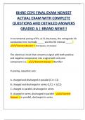 IBHRE CEPS FINAL EXAM NEWEST  ACTUAL EXAM WITH COMPLETE  QUESTIONS AND DETAILED ANSWERS  GRADED A &vert; BRAND NEW&excl;&excl;&excl;