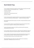 NLN NACE Prep QUESTIONS AND ANSWERS 2024&sol;2025 LATEST EDITION&period;