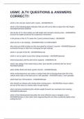 USMC JLTV QUESTIONS & ANSWERS CORRECT&excl;&excl;
