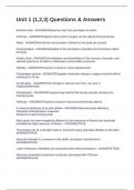Unit 1 &lpar;1&comma;2&comma;3&rpar; Questions & Answers