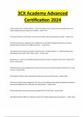 3CX Academy Advanced Certification 2024