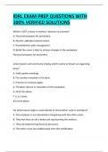 AMEDD CCP MD0510 - General Duties of the Dental Specialist&lowbar;Exam with 100&percnt;VERIFIED ANSWERS