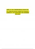 &lbrack;NGN&rsqb; ATI RN COMPREHENSIVE EXAM 2024 - ATI COMPREHENSIVE PREDICTOR VERSION 1 COMPLETE &lpar;150&rpar; QUESTIONS AND ANSWERS 2024&sol;2025
