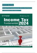 TEST BANK for Income Tax Fundamentals 2024&comma; 42nd Edition by Gerald Whittenburg&semi; ISBN&colon; 9780357900932&comma; All 12 Chapters Covered&comma; Verified Latest Edition