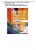 TEST BANK MEDICAL SURGICAL NURSING 9TH EDITION IGNATAVICIUS WITH QUESTIONS AND CORRECTA ANSWERS&vert;ALL CHAPTERS AVAILABLE &lpar;2024&rpar;