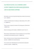 XACTIMATE LEVEL 2 &lpar;lv2&rpar; CERTIFICATION LATEST VERSION EXAM DETAILED QUESTIONS  AND GUARANTEED ANSWERS&period;