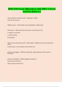 RMI 2101 Exam 2&vert;Questions with 100&percnt; Correct Answers Rated A&plus;