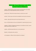 RMI 300&colon; Exam &vert;Questions with 100&percnt; Correct Answers Rated A&plus;
