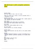 NR 462 Exam 1 with complete solutions 2024&period;