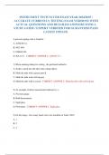 INSTRUMENT TECH NCCER EXAM YEAR 2024&sol;2025 &sol;  ACCURATE CURRENTLY TESTING EXAM VERSIONS WITH  ACTUAL QUESTIONS AND DETAILED ANSWERS WITH A  STUDY GUIDE &sol; EXPERT VERIFIED FOR GURANTEED PASS&sol;  LATEST UPDATE&period;