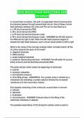 RCIS MOCK EXAM QUESTIONS AND ANSWERS