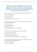 UT TYLER AND NURS 5350 PATHOLOGY EXAM YEAR  2024&sol;2025 &sol; ACCURATE CURRENTLY TESTING EXAM  VERSIONS WITH ACTUAL QUESTIONS AND DETAILED  ANSWERS WITH A STUDY GUIDE &sol; EXPERT VERIFIED FOR  GURANTEED PASS&sol; LATEST UPDATE&period;