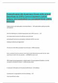 Pennsylvania Life Insurance Exam with Actual Questions & 100&percnt; Correct Answers Latest update 2025&lpar;GRADED A&plus;&rpar; GUARANTEED 100&percnt; SUCCESS