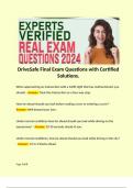 DriveSafe Final Exam Questions with Certified Solutions&period;  