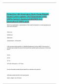 Primerica Life Insurance State Exam Rhode Island Latest update 2025Questions with 100&percnt; Correct Answers&lpar;GRADED A&plus;&rpar; Guaranteed 100&percnt; pass