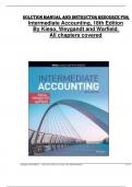 Solution Manual and Instructor Resource for Intermediate Accounting&comma; 18th Edition By Kieso&comma; Weygandt and Warfield&period; All chapters covered&comma; ISBN&colon;9781119790976