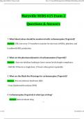 Maryville NURS 615 Exam 2 Questions and Answers &lpar;100&percnt; Pass&rpar; Maryville University