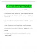 SC VIRTUAL Music Appreciation Exam Review Quizzes with Correct Solutions