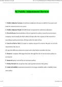 NJ Public Adjustment review Exam 2024 Questions and Verified Answers &lpar;2024 &sol; 2025&rpar; 100&percnt; Guarantee Pass