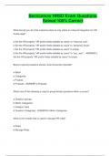 Servicenow HRSD Exam Questions Solved 100&percnt; Correct