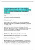 Tennessee Health Insurance License latest 2025 Final Exam Review Questions with 100&percnt; Correct Answers&lpar;GRADED A&plus;&rpar; Guaranteed 100&percnt; pass