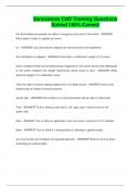 Servicenow CAD Training Questions Solved 100&percnt; Correct