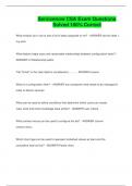 Servicenow CSA Exam Questions Solved 100&percnt; Correct