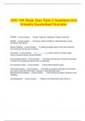   UNV 104 Study Quiz Topic 2 Questions And Answers Guaranteed Success&period;