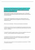 Tennessee Life Insurance State LATEST 2025 Exam Fx New Questions With 100&percnt;Correct Answers &lpar;GRADED A&plus;&rpar;