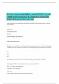 Virginia Laws And Rules Latest 2025 Practice Exam With Questions & Complete Solutions &lpar;GRADED A&plus;&rpar; 100&percnt; Success