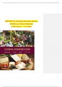 Test Bank for Accounting Information Systems&comma; 4th Edition by Vernon Richardson