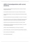USPA A license&lpar;questions with correct answers&rpar;