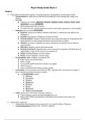 Psych Study Guide Exam 2 Actual  &semi;questions &lpar;Answered&rpar; Complete Verified Solution With Rationale
