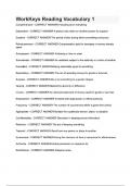 WorkKeys Reading Vocabulary 1&period;