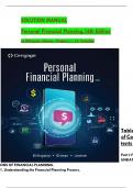 Solution Manual for Personal Financial Planning&comma; 16th Edition 2024 by Randy Billingsley&comma; Lawrence J&period; Gitman&comma; Verified