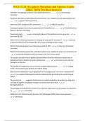 WGU C211 OA quizzes Questions and Answers Latest &lpar;2024 &sol; 2025&rpar; &lpar;Verified Answers&rpar;