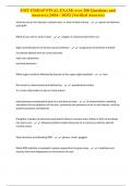 EMT FISDAP FINAL EXAM&lpar; over 200 Questions and Answers&rpar; &lpar;2024 &sol; 2025&rpar; &lpar;Verified Answers&rpar;