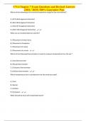 CNA Chapter 7 Exam Questions and Revised Answers &lpar;2024 &sol; 2025&rpar; 100&percnt; Guarantee Pass