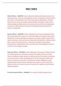  MLC SAE3 QUESTIONS AND ANSWERS 2024