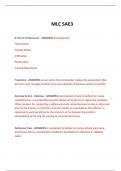 MLC SAE3 QUESTIONS AND ANSWERS 2024