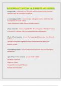 RAD TCDHA ACTUAL EXAM 100 QUESTIONS AND ANSWERS