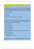 hesi practice exam evolve questions with correct answers&period;